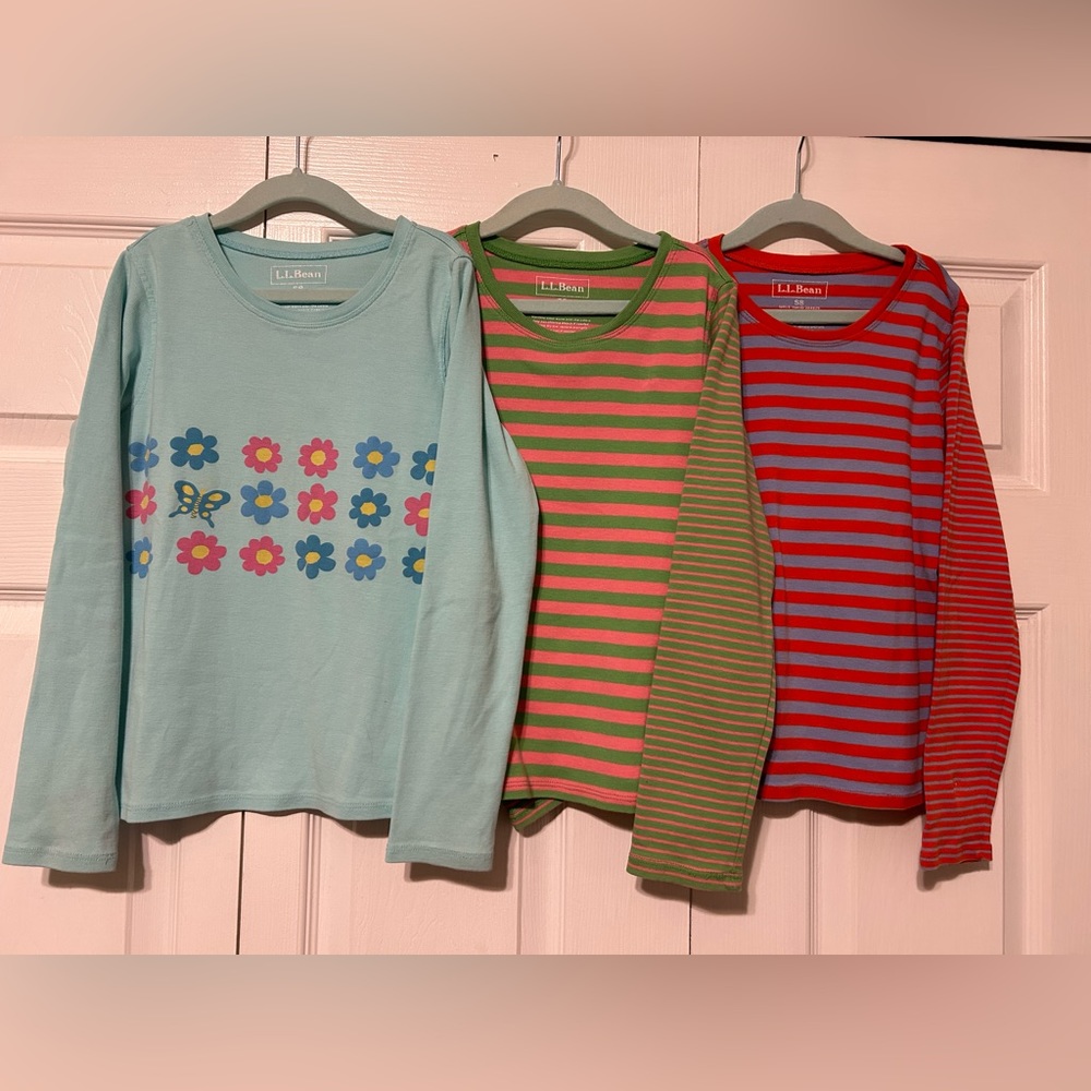Bundle of Girls L.L Bean Shirts